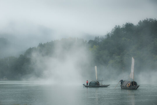 Zhejiang lishui lotus scenic areas
