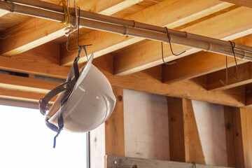 Workplace helmet.  作業場のヘルメット