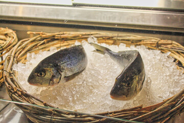 Fish from a tavern in Naxos - obrazy, fototapety, plakaty