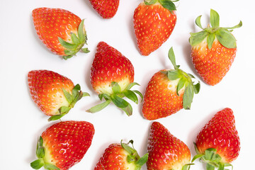 たくさんのイチゴ