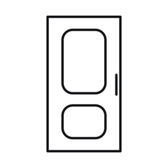 Door vector for website symbol icon presentation