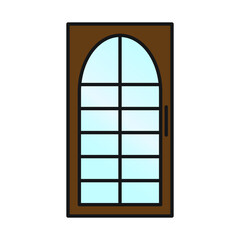 Door vector for website symbol icon presentation