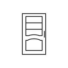 Door vector for website symbol icon presentation