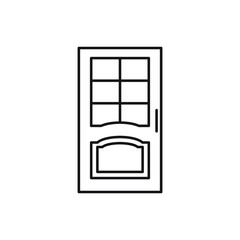 Door vector for website symbol icon presentation