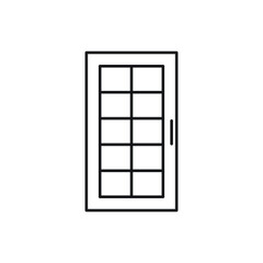 Door vector for website symbol icon presentation