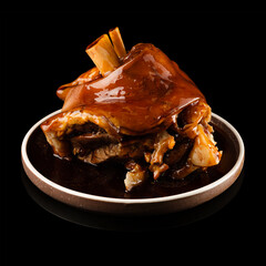 Boiled shank in soy sauce