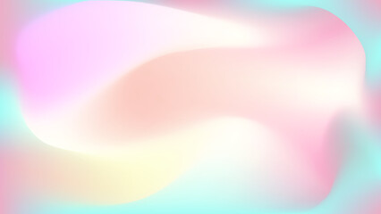 Vector graphic of abstract gradient colorful background with soft color and blurry