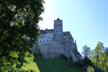 Fototapeta na wymiar Dracula's Bran Castle, Transylvania, Romania, Europe