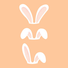 ears rabbit new year 2023 set