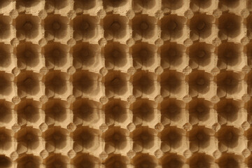 Recycled egg carton box background 