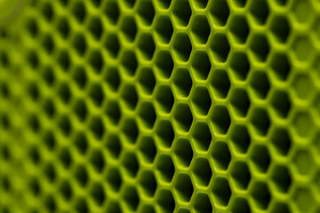 Thermoplastic honeycomb pattern, modern materials structure