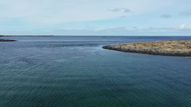 majestic sea, mountain and island view from the island of Heroy in nordland giving a small view of the massive archipelago and the diverse landscape of the region