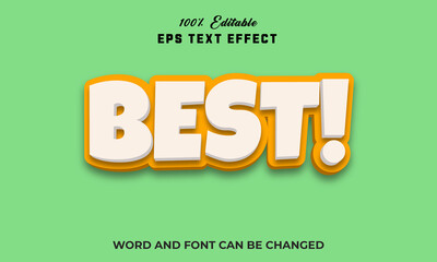 Best Editable 3d text Effect Style