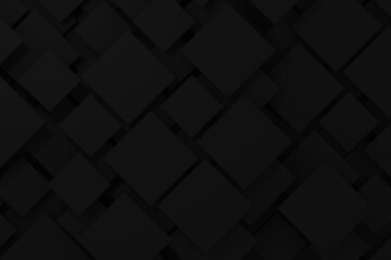 Abstract minimal black background sport , 3D rendering , pattern texture