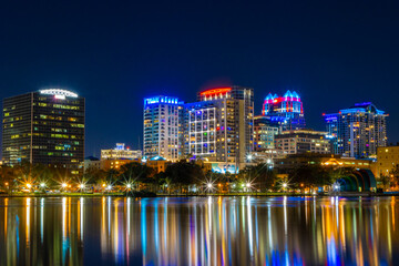 Fototapeta na wymiar Orlando, Florida skyline