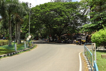 street in the city