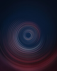 dark blue and pink circular waves abstract background