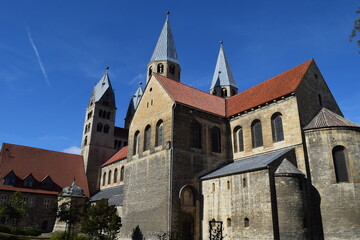 Fototapeta na wymiar Church of Our Lady in Halberstadt; Germany; Saxony-Anhalt