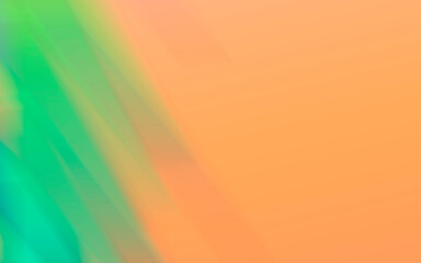 high resolution orange background with green spikes