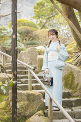 浴衣女性ポートレート