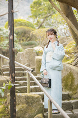 浴衣女性ポートレート