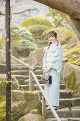 浴衣女性ポートレート