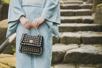 浴衣女性ポートレート