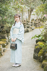 浴衣女性ポートレート