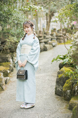 浴衣女性ポートレート