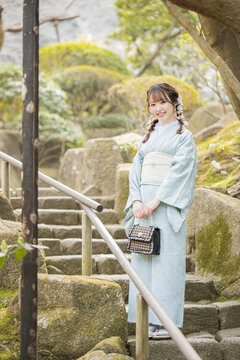 浴衣女性ポートレート