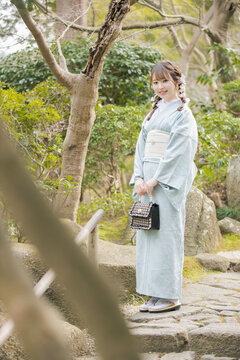 浴衣女性ポートレート