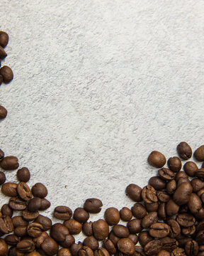 Coffee beans hero image for websites