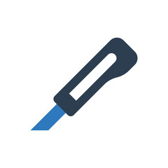 Stationery knife Icon