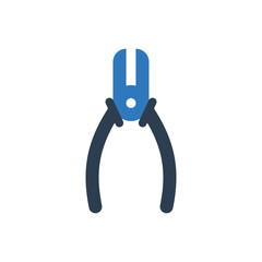 Pliers icon - repair tool icon sign symbol