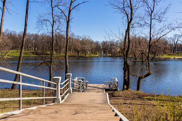 Bridges and ponds of Gatchina Park