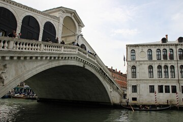 Fototapeta na wymiar Italy, Veneto: Foreshortening of Venice.