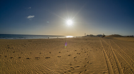 Playa de Maspalomas Canary Island