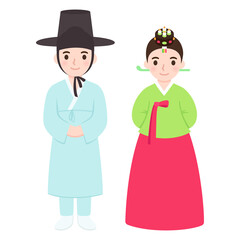 Traditional Korean Coming of Age ceremony clothes