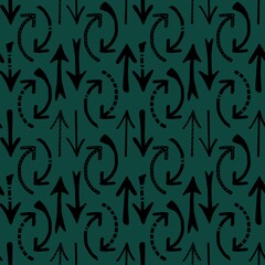 Seamless arrows pattern for fabrics and textiles and packaging and gifts and cards and linens and kids