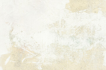 Fototapeta premium White plaster wall texture background. Pattern of white plaster wall in rough aged structure
