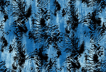 Seamless leopard pattern, animal print.