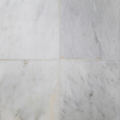Fancy luxurious Italian Carrara marble tiles background design element with copy space.