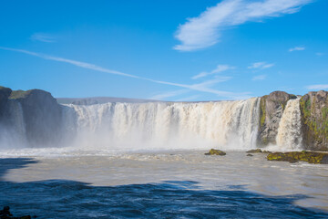 Fototapeta premium the Godafoss waterfall in north Iceland