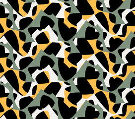 Seamless geometric pattern, modern print. 