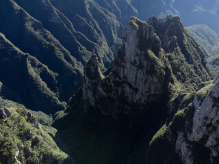 Funil Canyon in Bom Jardim da Serra Santa Catarina Brazil.