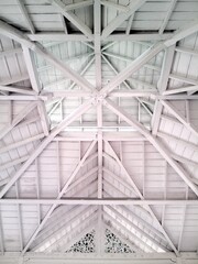 Textured structure roof, Caracas, Venezuela