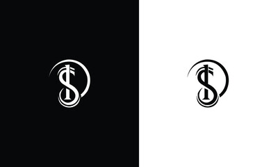 Creative Minimalist SD Logo Design with Letters S and D