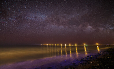 Milkyway over the Pier