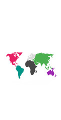 World map png icon 