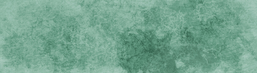 Blue green paper or wall. Textured marbled painted background design. Elegant grungy layout with vintage texture.